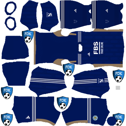 Leicester City DLS Kits 2024 Dream League Soccer Kits 2024