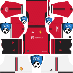 Manchester United dls kit 2024 home (temp)