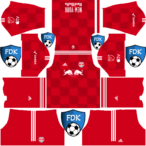 New York Red Bulls DLS Kits 2023 Dream League Soccer Kits 2023