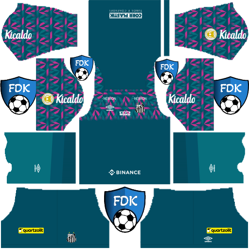 Santos FC DLS Kits 2023 Dream League Soccer Kits 2023