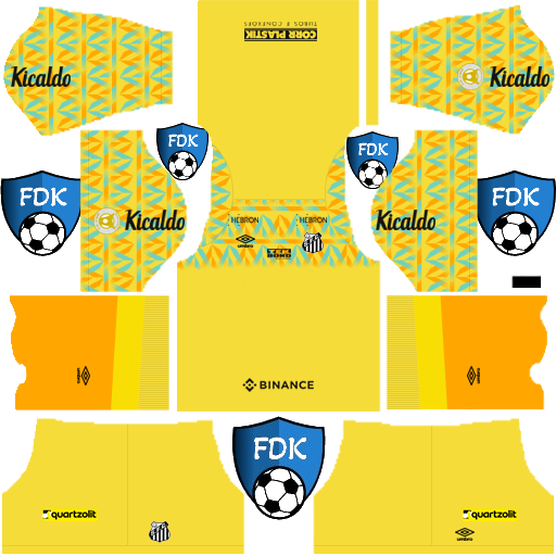 Santos FC DLS Kits 2023 Dream League Soccer Kits 2023