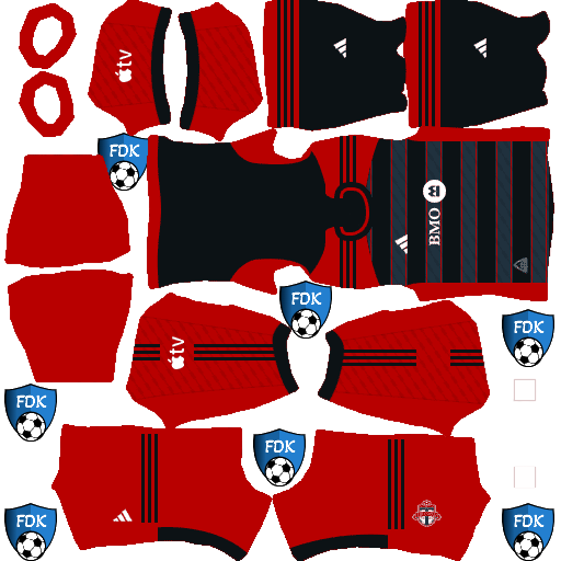 Toronto FC DLS Kits 2023 - Dream League Soccer Kits 2023