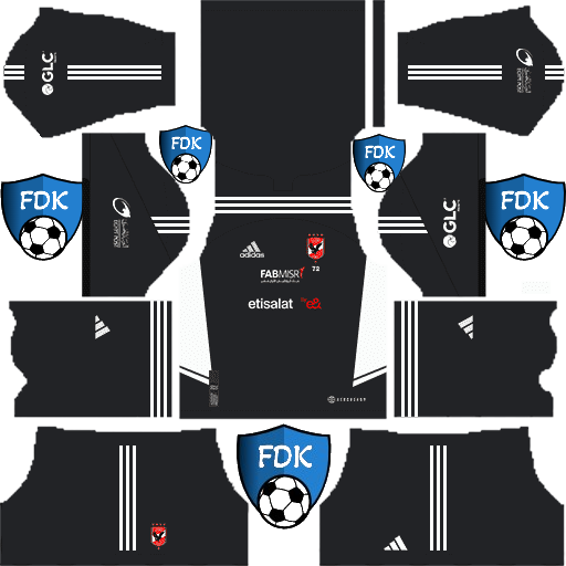Al Ahly SC DLS Kits 2024 Dream League Soccer Kits 2024