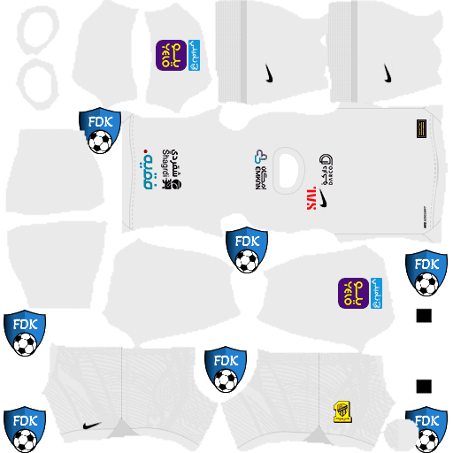 Al Ittihad FC DLS Kits 2023 - Dream League Soccer Kits 2023