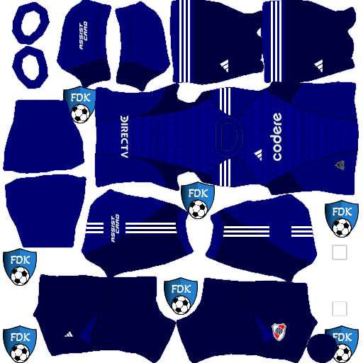 River Plate DLS Kits 2024 - Dream League Soccer Kits 2024