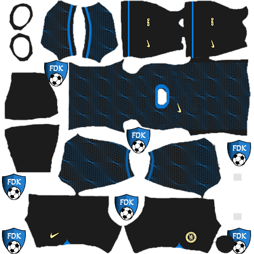 Chelsea DLS Kits 2024 - Dream League Soccer Kits 2024