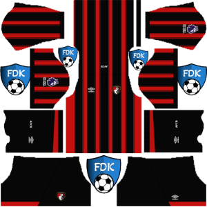 AFC Bournemouth dls kit 2024 home