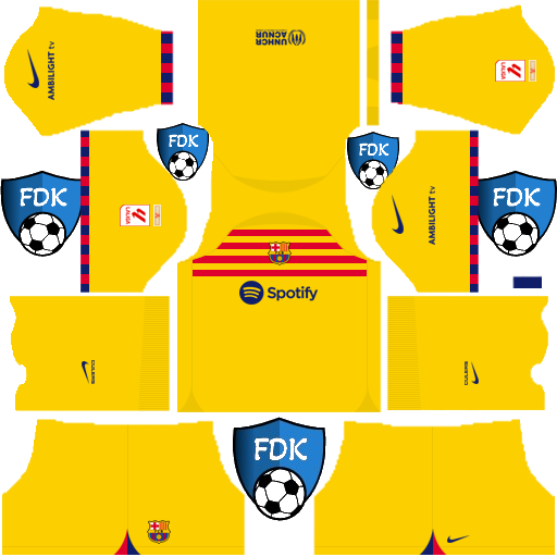 Barcelona DLS Kits 2024 - Dream League Soccer Kits 2024