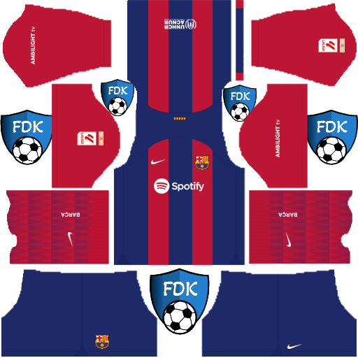 Barcelona DLS Kits 2024 Dream League Soccer Kits 2024