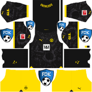 Borussia Dortmund dls kit 2024 away temp