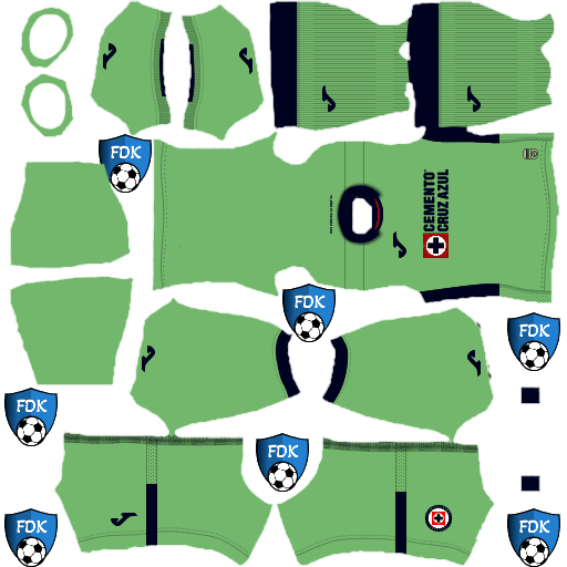 Cruz Azul DLS Kits 2024 - Dream League Soccer Kits 2024