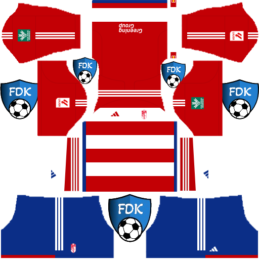 Granada CF DLS Kits 2024 - Dream League Soccer Kits 2024