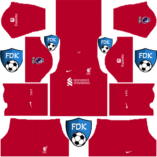 Liverpool DLS Kits 2024 Dream League Soccer Kits 2024