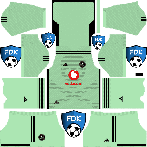 Orlando Pirates FC DLS Kits 2024 Dream League Soccer Kits 2024