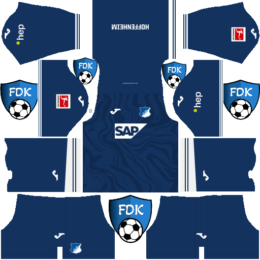 TSG Hoffenheim DLS Kits 2024 - Dream League Soccer Kits 2024