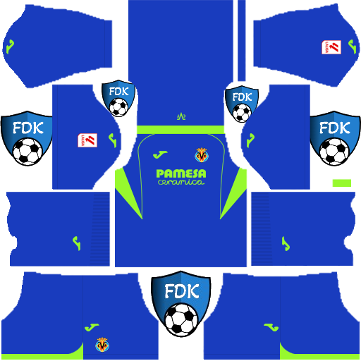 Villarreal CF DLS Kits 2024 Dream League Soccer Kits 2024