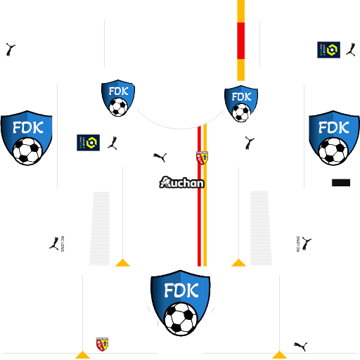 RC Lens DLS Kits 2024 Dream League Soccer Kits 2024