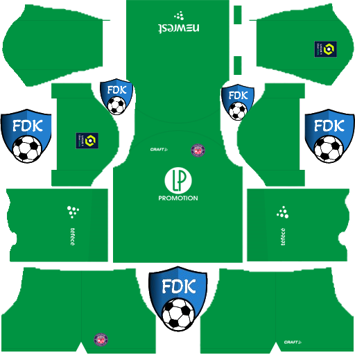 Toulouse FC DLS Kits 2024 Dream League Soccer Kits 2024