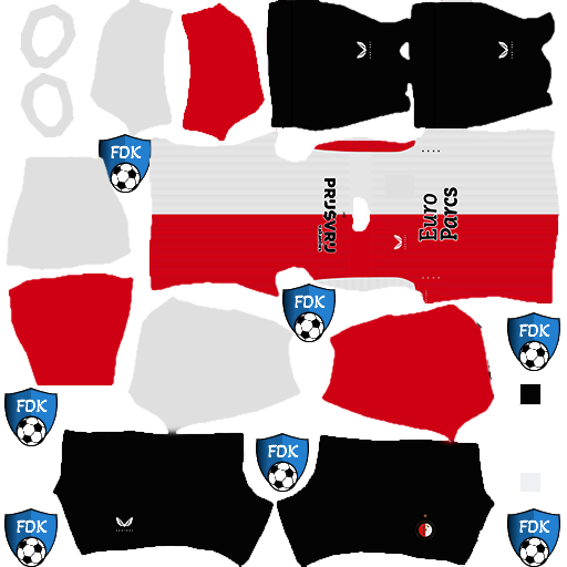 Feyenoord DLS Kits 2024 Dream League Soccer Kits 2024