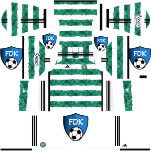 Celtic FC dls kit 2024 home temp