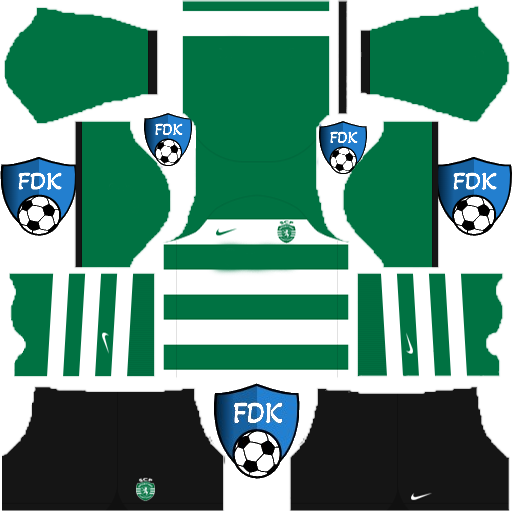 Sporting CP DLS Kits 2024 - Dream League Soccer Kits 2024