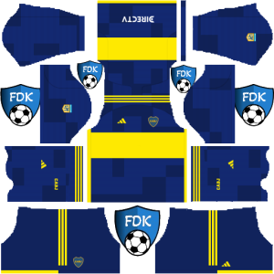 Boca Juniors dls kit 2024 home temp