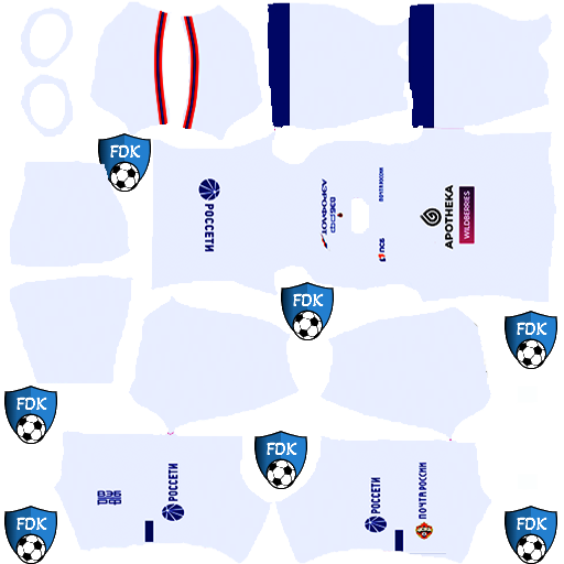 CSKA Moscow DLS Kits 2024 - Dream League Soccer Kits 2024