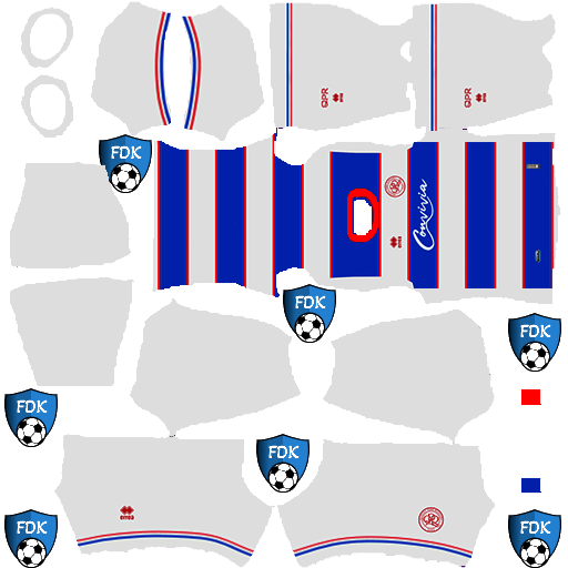 Queens Park Rangers FC DLS Kits 2024 - Dream League Soccer Kits 2024