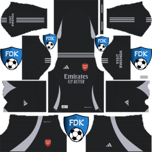 Arsenal FC dls kit 2025 away temp