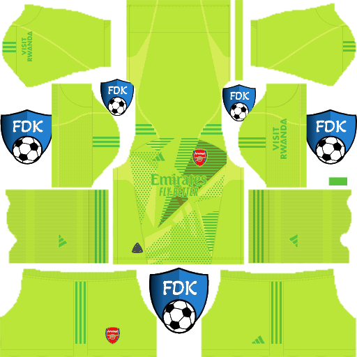 Arsenal DLS Kits 2025 Dream League Soccer Kits 2025