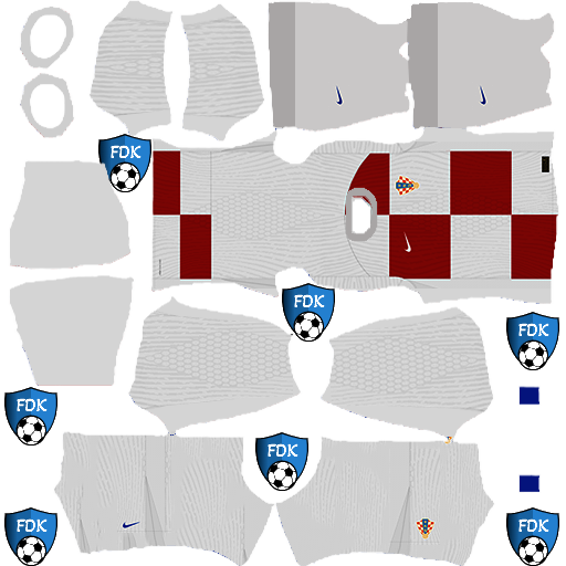 Croatia DLS Kits 2024 Dream League Soccer Kits 2024