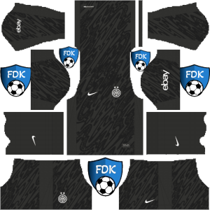 Inter Milan dls kit 2025 gk third temp