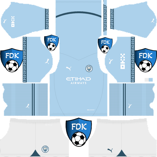 Manchester City DLS Kits 2025 Dream League Soccer Kits 2025