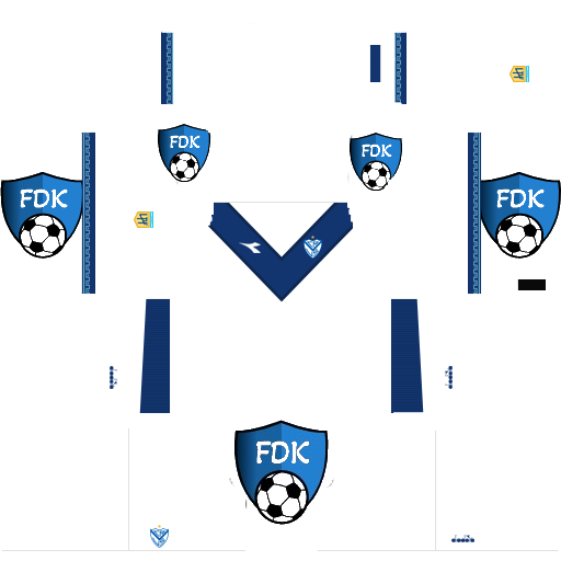 Velez Sarsfield Dls Kits 2024 - Dream League Soccer Kits 2024