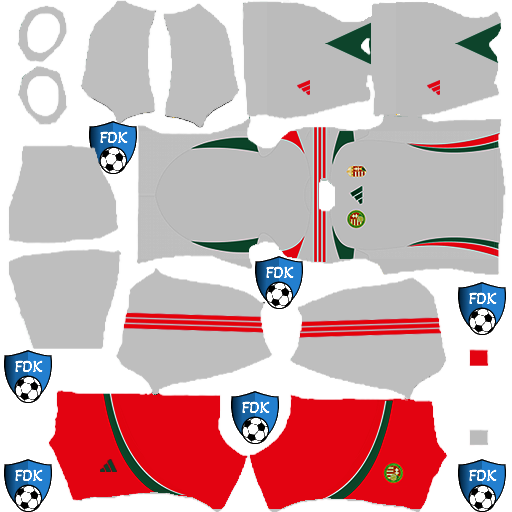 Hungary DLS Kits 2024 Dream League Soccer Kits 2024