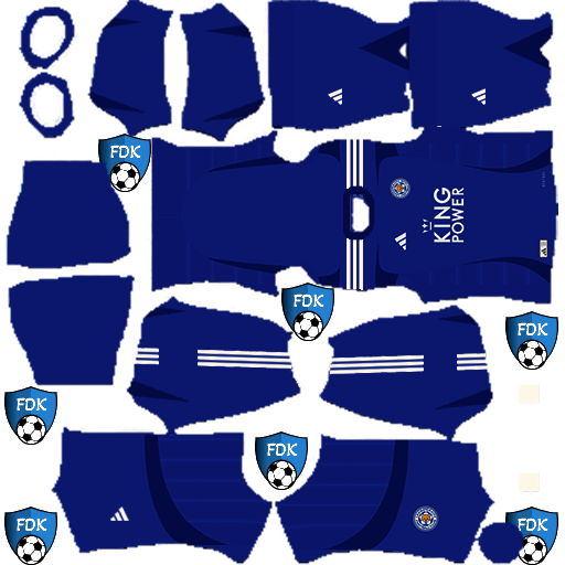 Leicester City DLS Kits 2025 Dream League Soccer Kits 2025