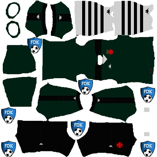 CR Vasco da Gama DLS Kits 2024 Dream League Soccer Kits 2024