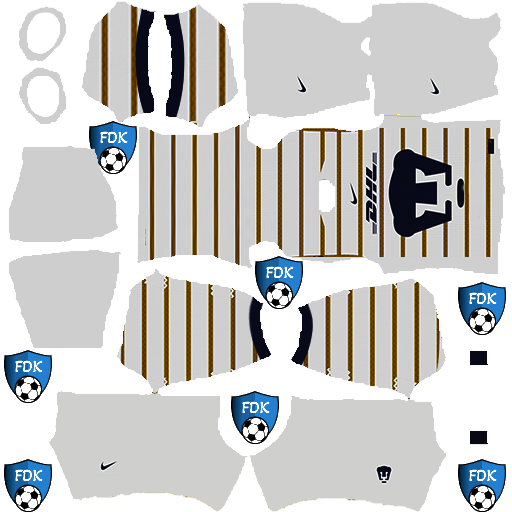 Pumas UNAM DLS Kits 2025 Dream League Soccer Kits 2025