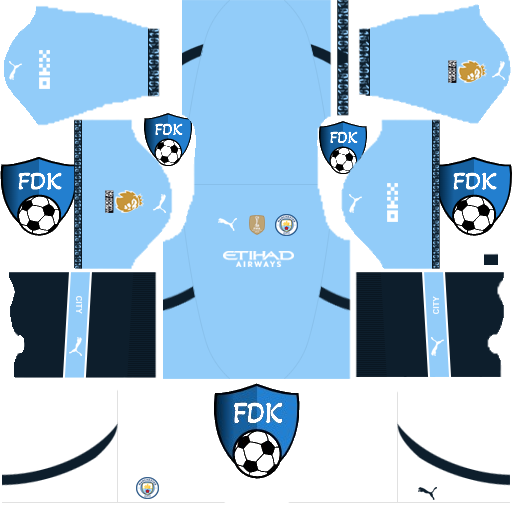 Manchester City DLS Kits 2025 Dream League Soccer Kits 2025