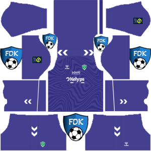 AS Saint Etienne dls kit 2025 gk away