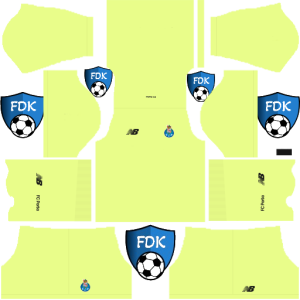 FC Porto dls kit 2025 gk third