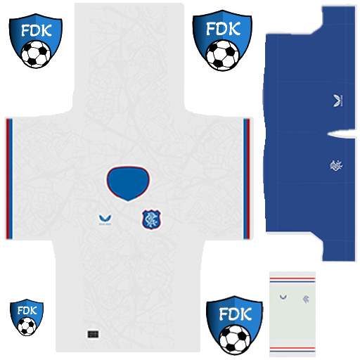 Rangers FC Pro League Soccer Kits 2025 - Rangers FC PLS and PKS Kits