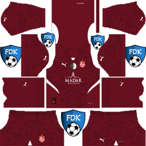 CR Belouizdad kit dls 2025 gk home