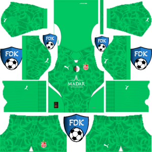 CR Belouizdad kit dls 2025 gk third