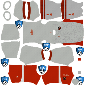 Dundee United FC kit dls 2025 away temp