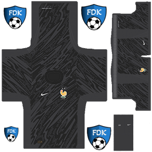 France PLS Euro Cup Kit 2024 GK Away