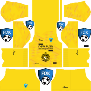 Ghazl El Mahalla SC dls kit 2025 gk third