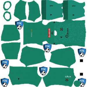 St. Johnstone FC kit dls 2025 gk home temp
