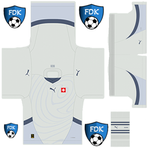 Switzerland PLS Euro Cup Kit 2024 Away