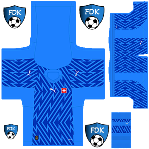 Switzerland PLS Euro Cup Kit 2024 GK Home